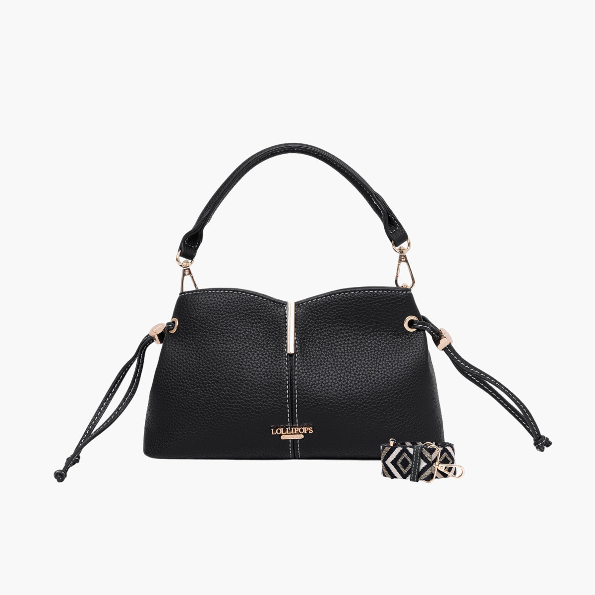 Petit sac porté épaule noir Taloum S