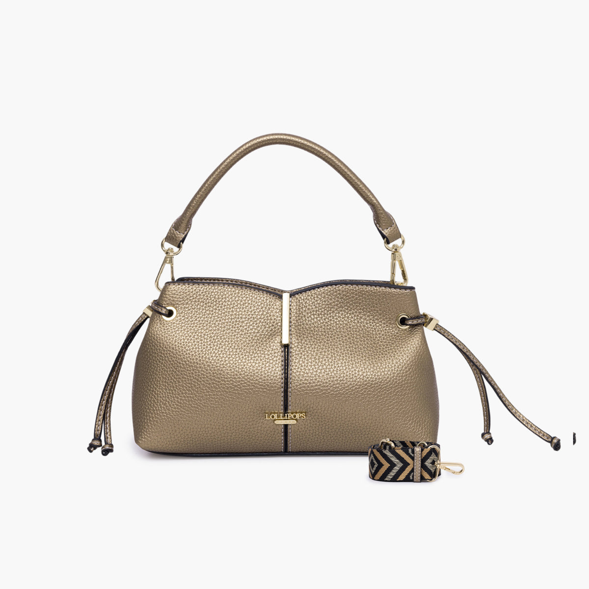 Petit sac porté épaule bronze Taloum