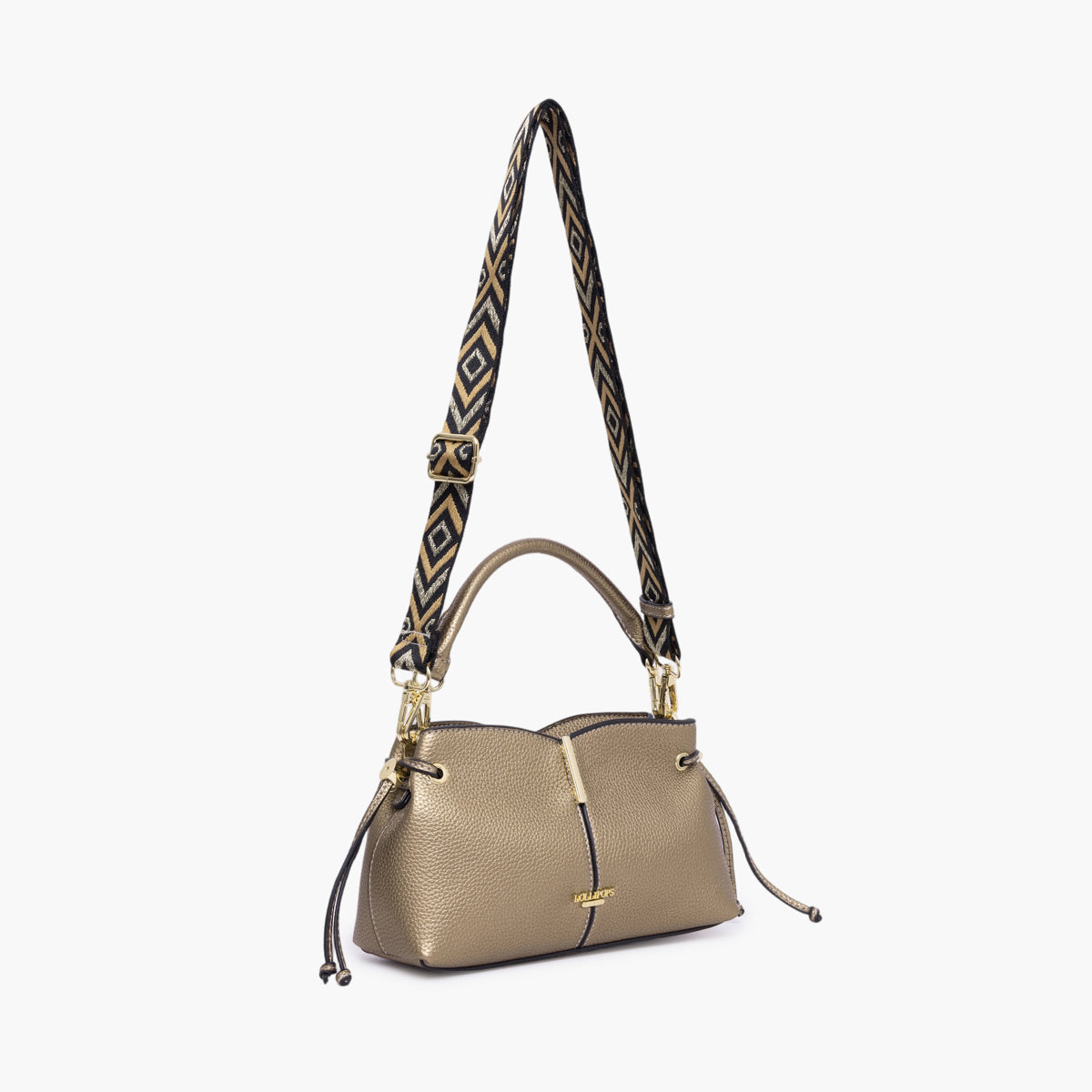 Petit sac porté épaule bronze Taloum