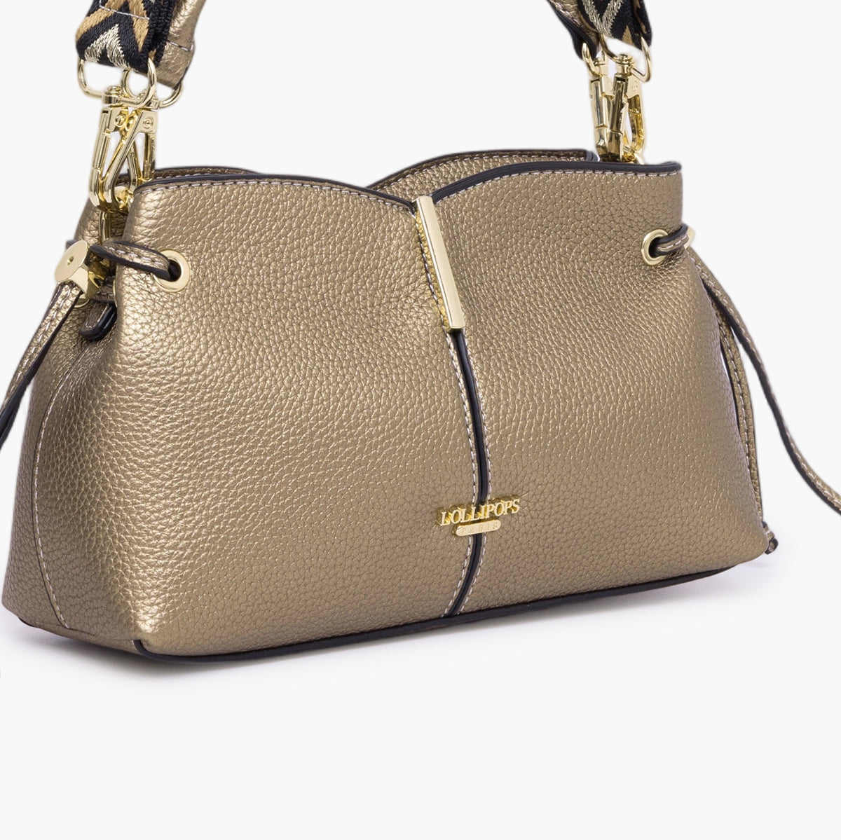 Petit sac porté épaule bronze Taloum