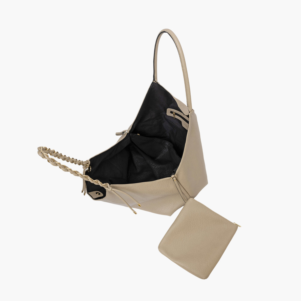 Grand sac shopper beige Traicy