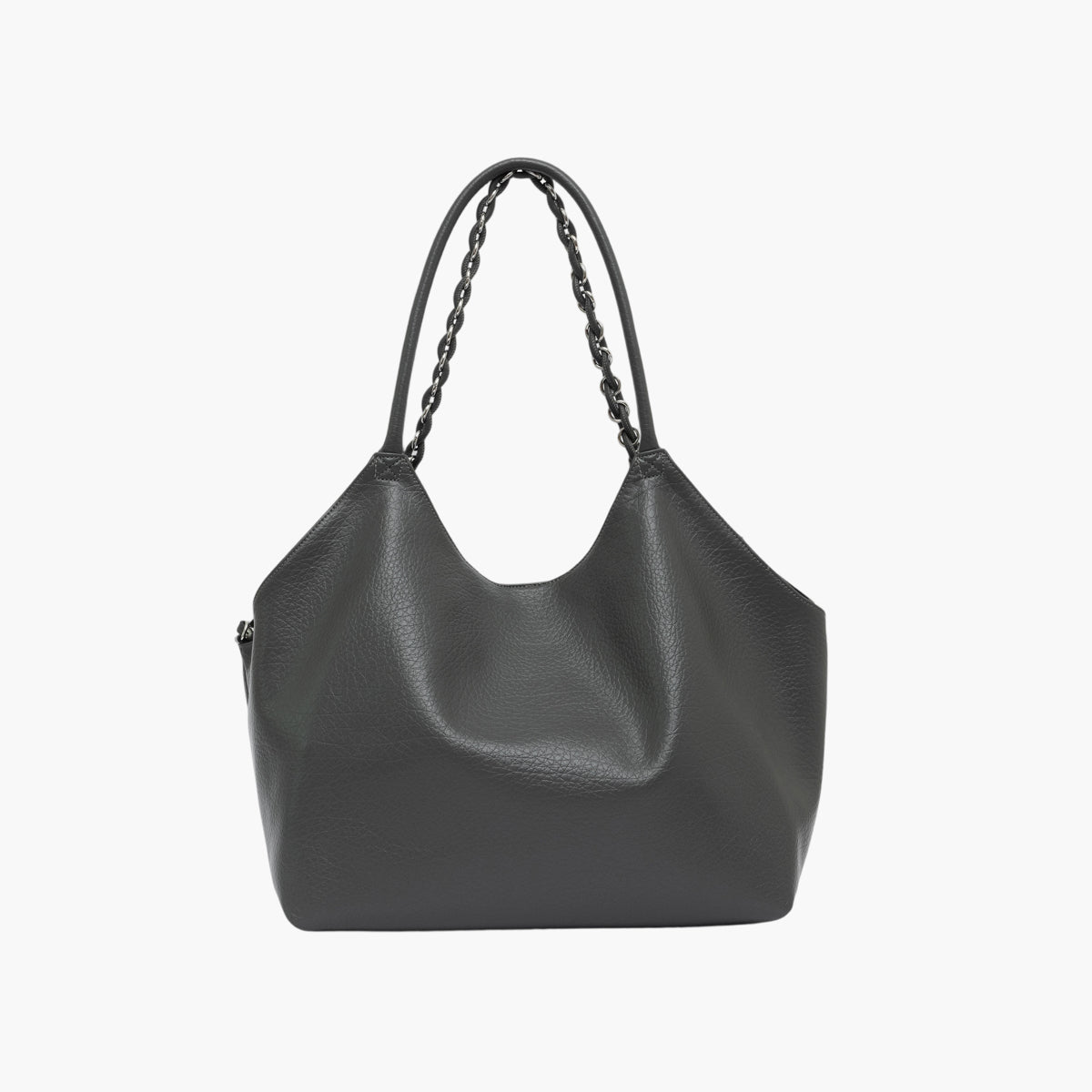 Grand sac shopper gris Traicy