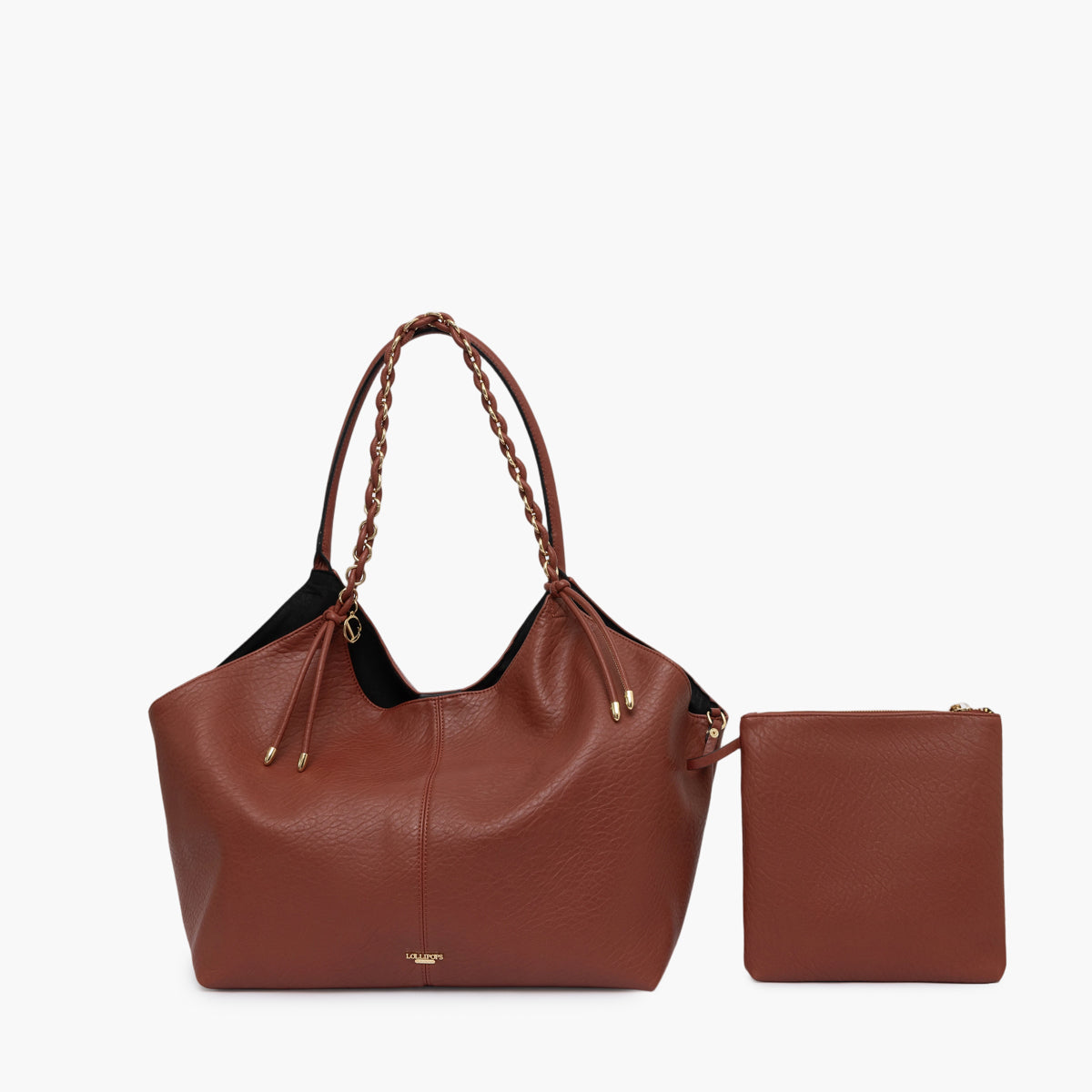 Grand sac shopper brique Traicy