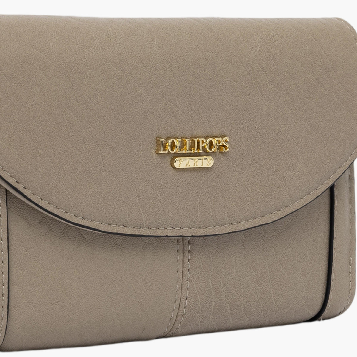 Grand portefeuille beige Traicy