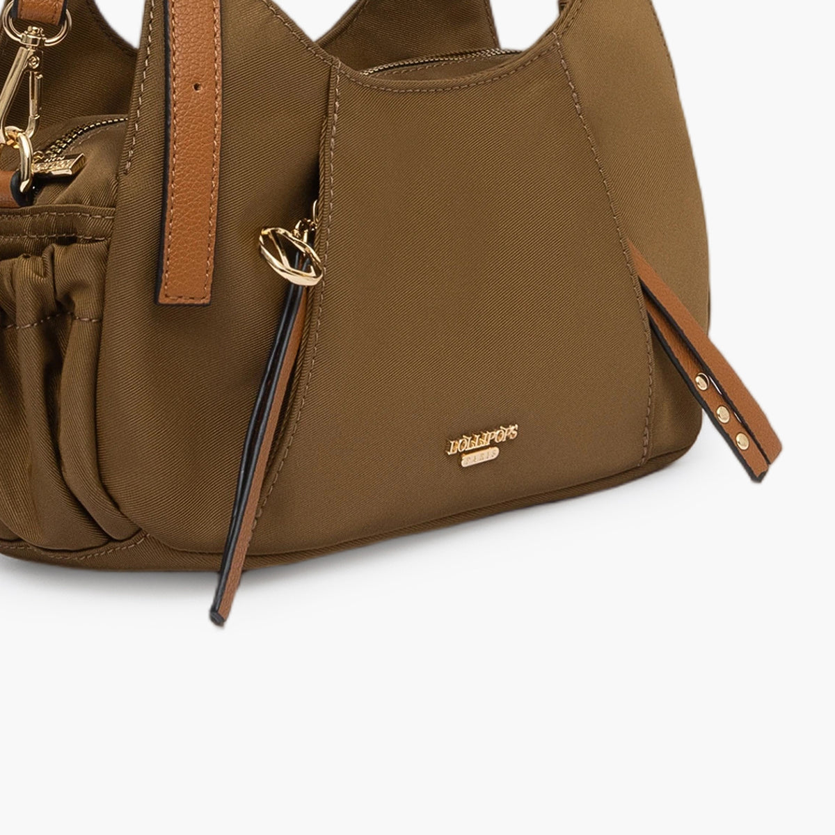 Sac shopper kaki Teralia M
