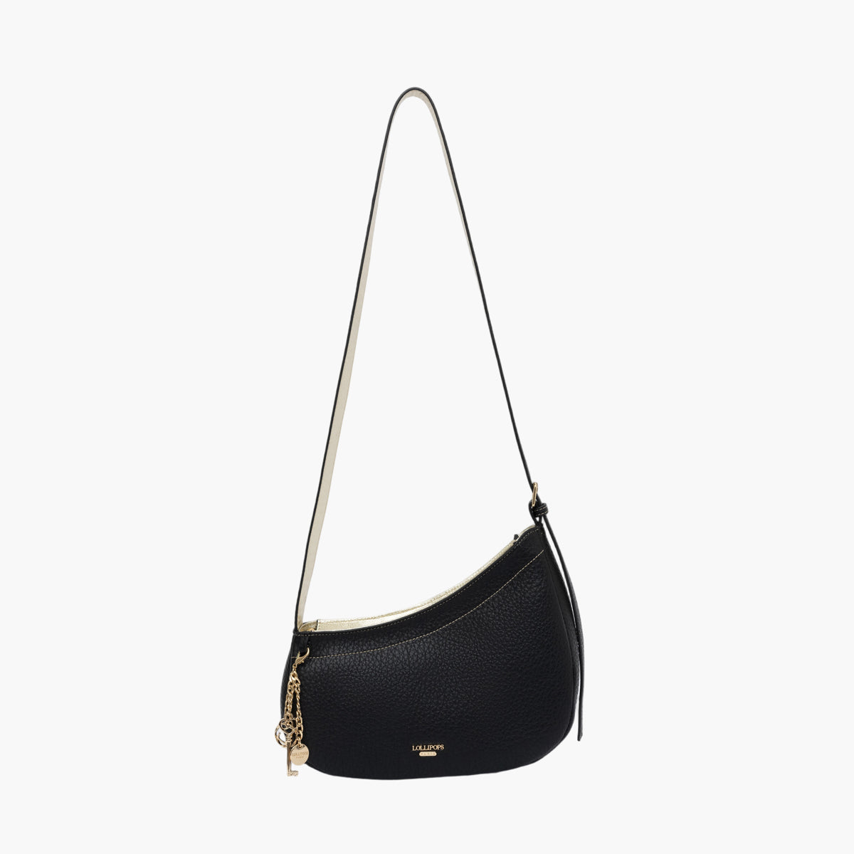 Sac porté épaule noir Todora M