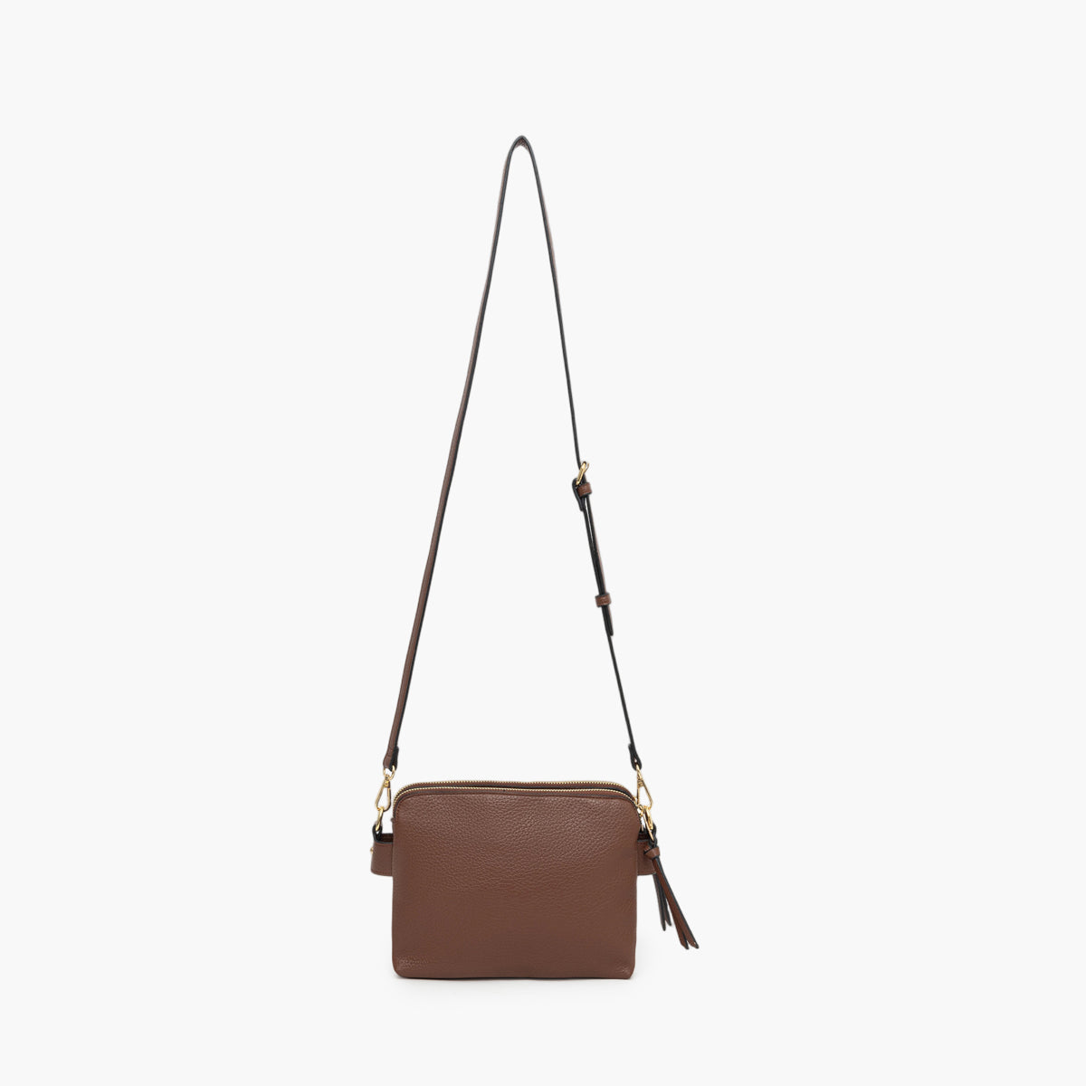 Sac multi poches cognac Tim
