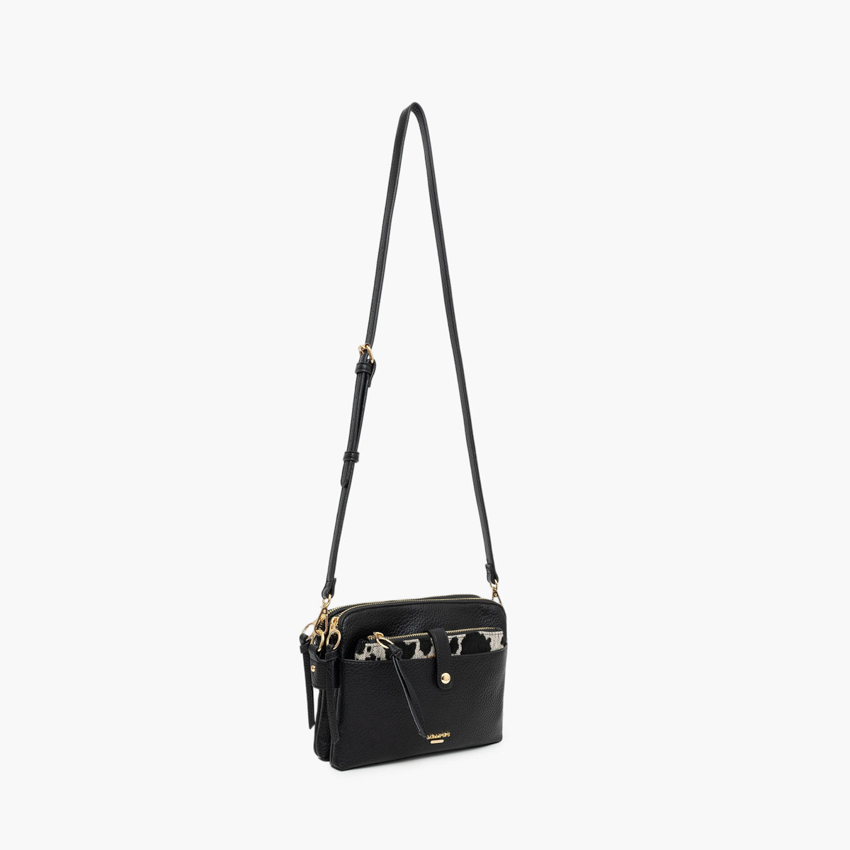 Sac multi poches noir Tim