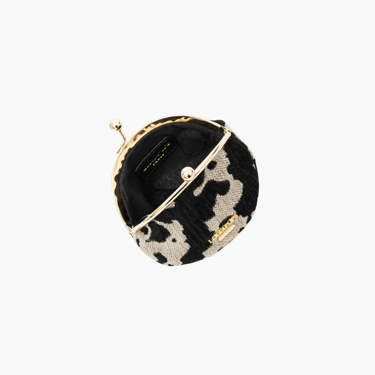 Porte monnaie beige tacheté Tim