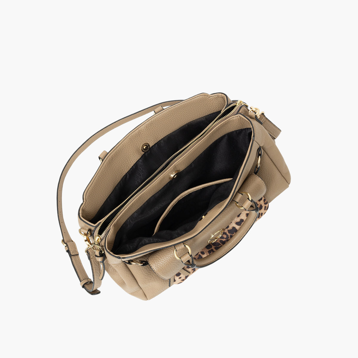 Grand sac shopper taupe Tim