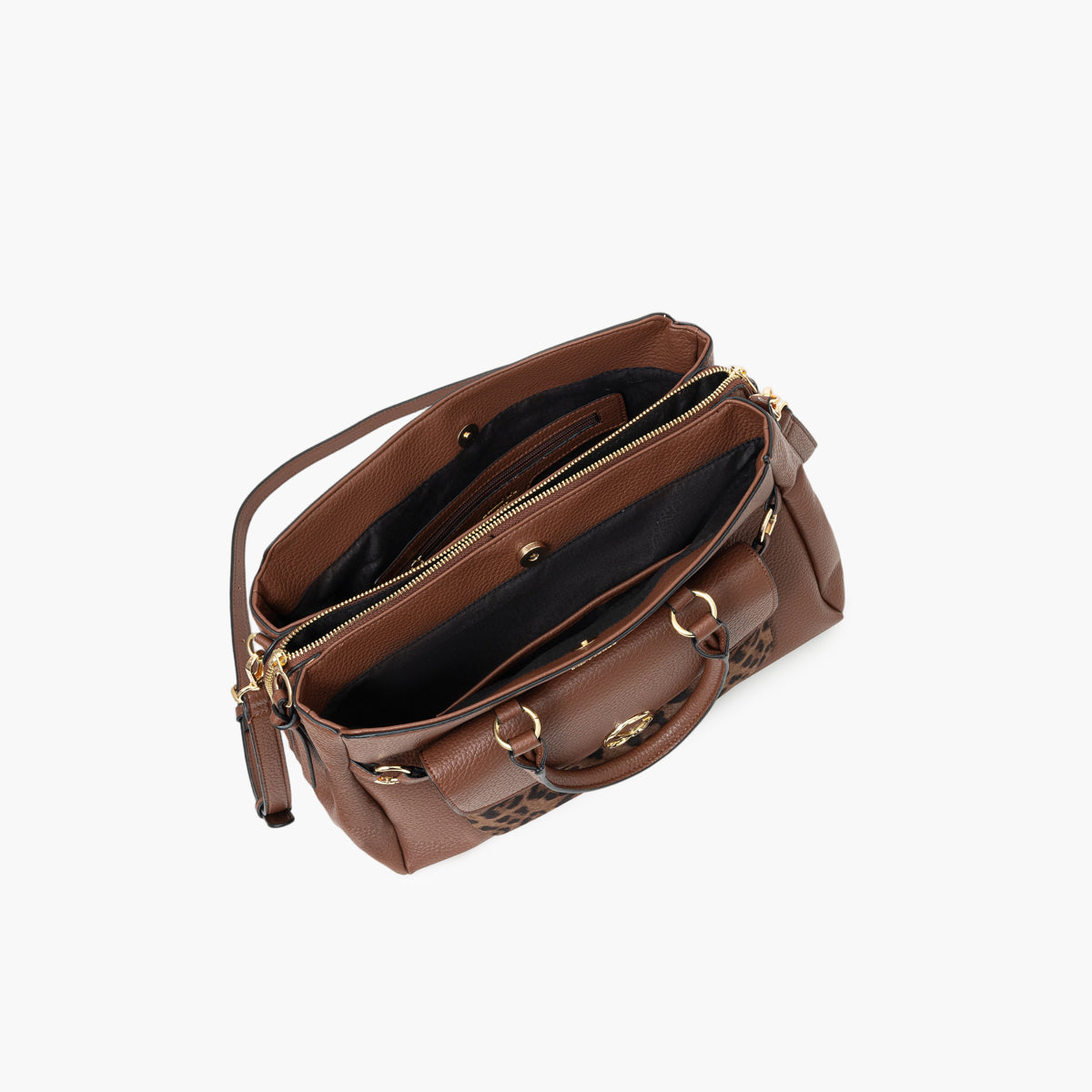 Grand sac shopper cognac Tim