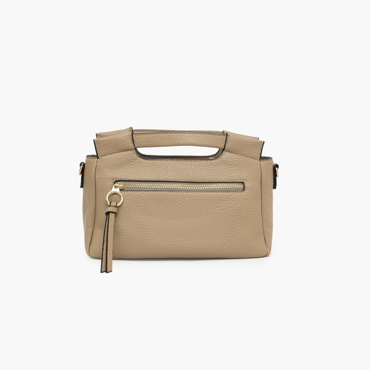 Petit sac porté épaule taupe Tim