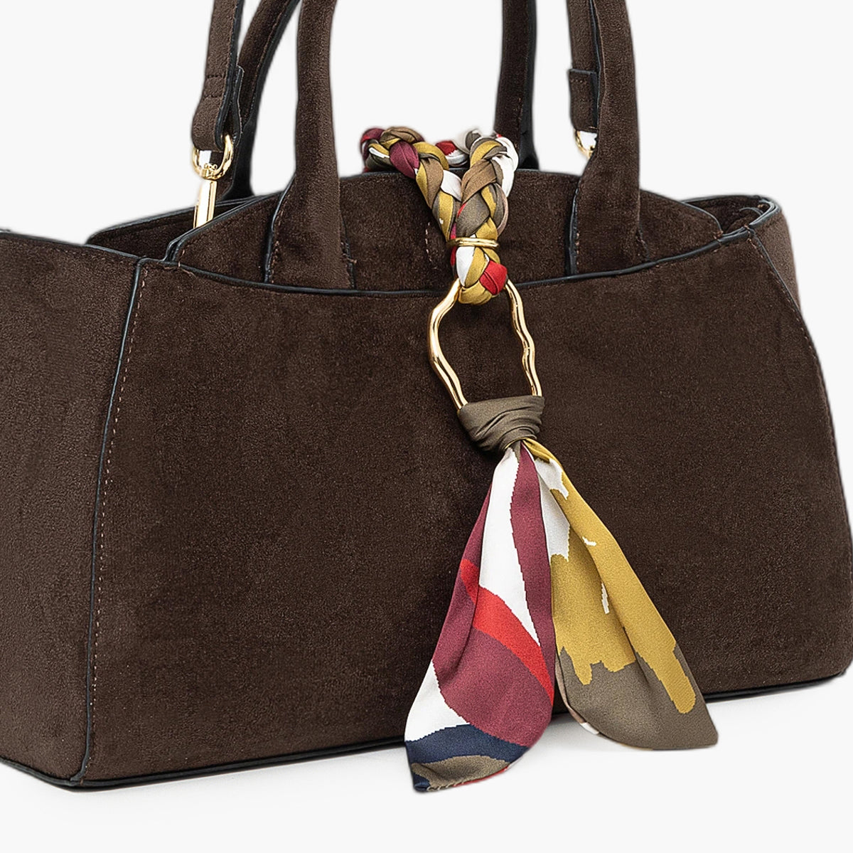 Sac bowling M marron Tivaline
