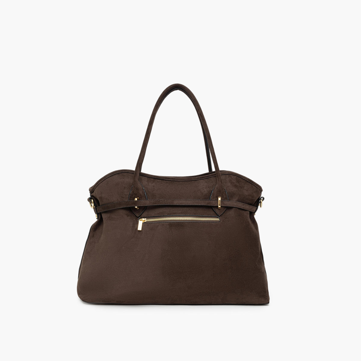 Grand sac shopper marron Tivaline