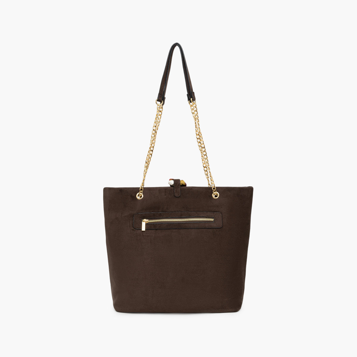 Sac shopper marron Tivaline