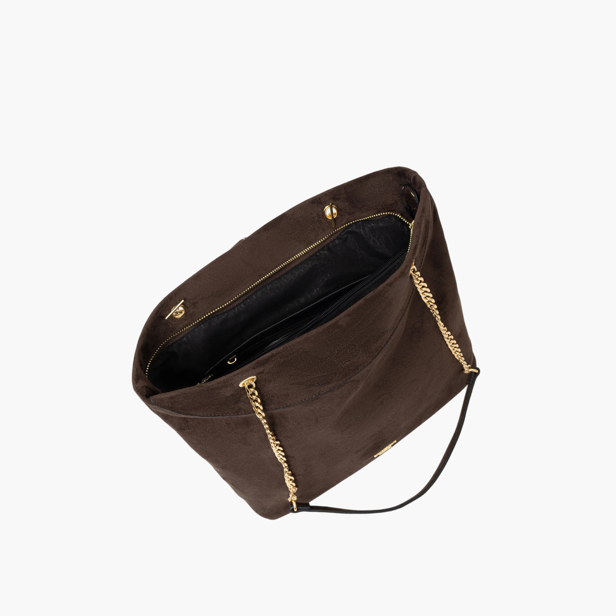 Sac shopper marron Tivaline