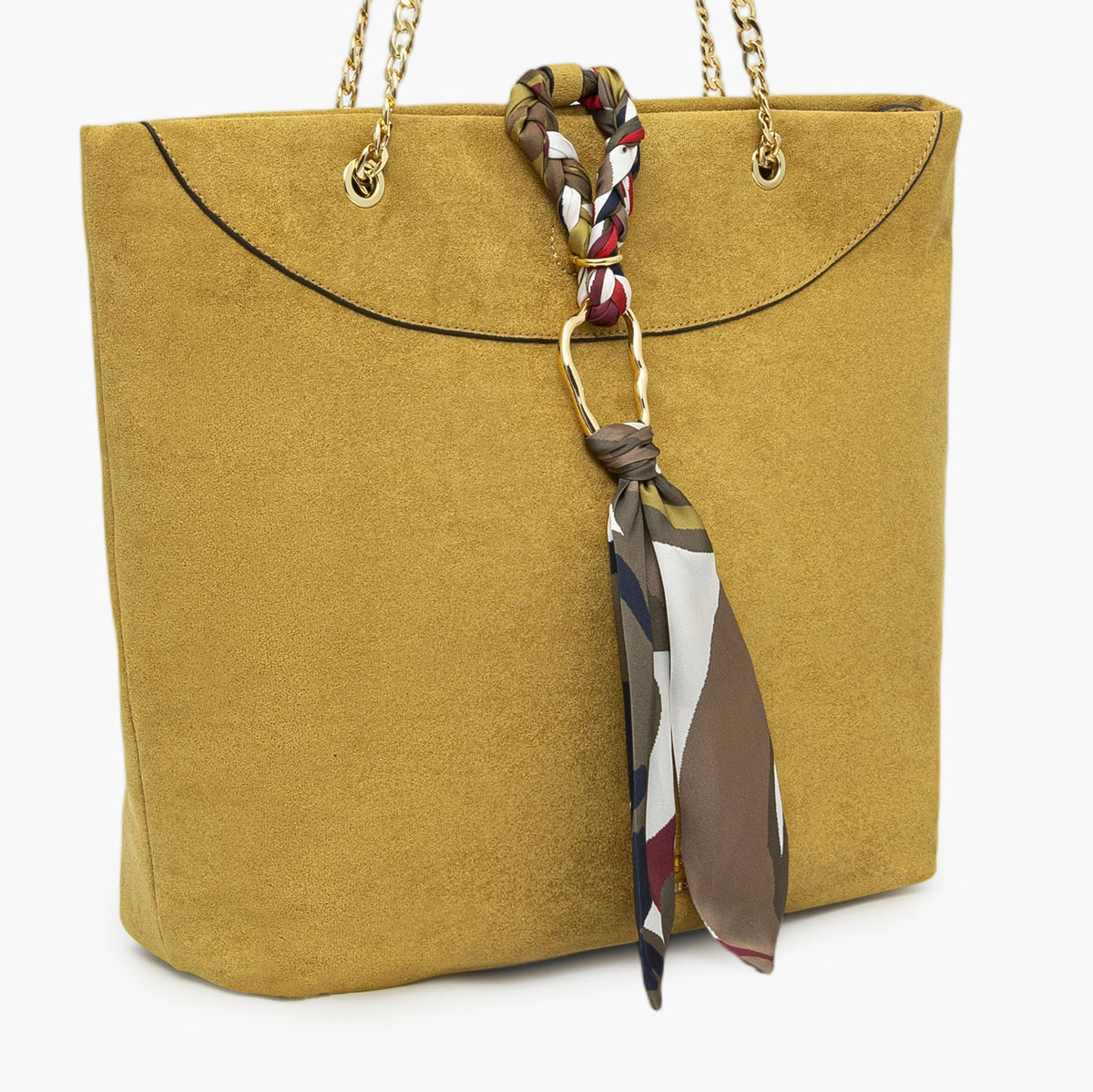 Sac shopper moutarde Tivaline