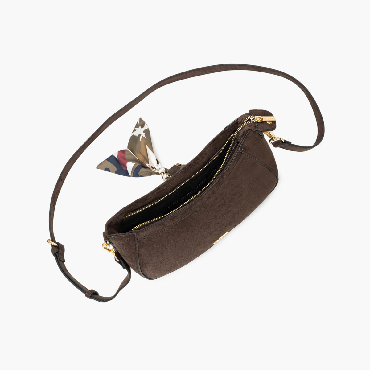 Sac porté épaule marron Tivaline