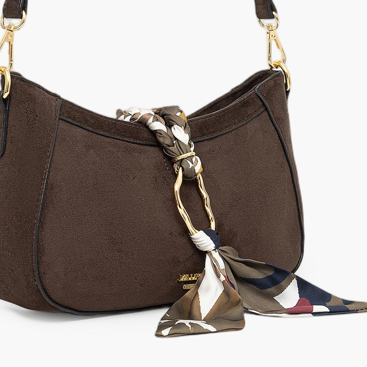 Sac porté épaule marron Tivaline