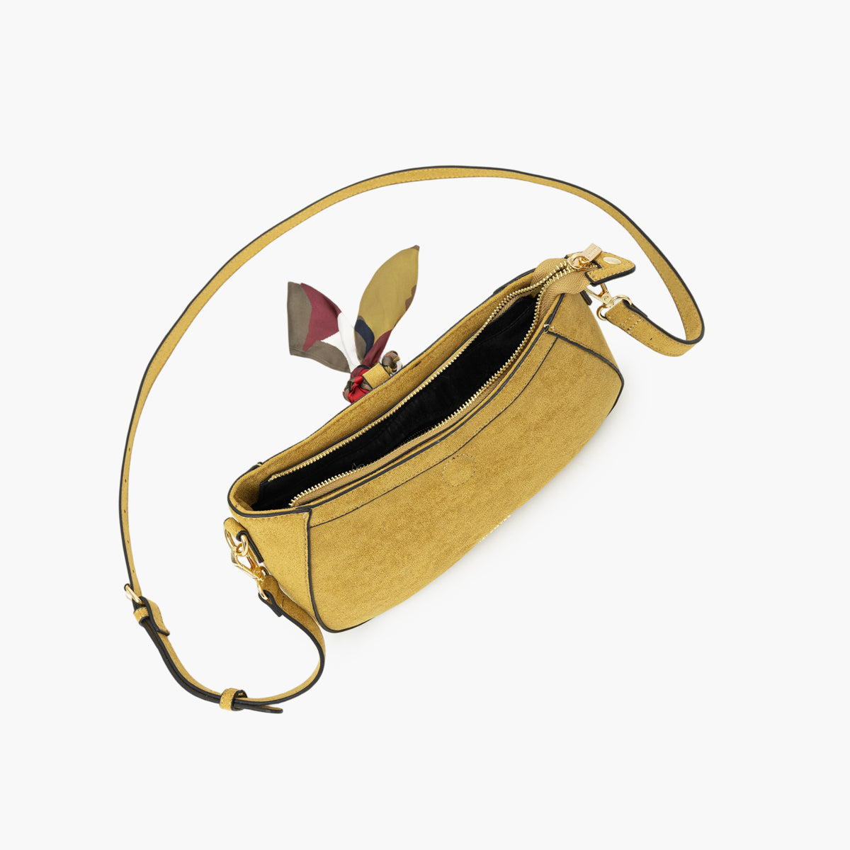 Sac porté épaule moutarde Tivaline