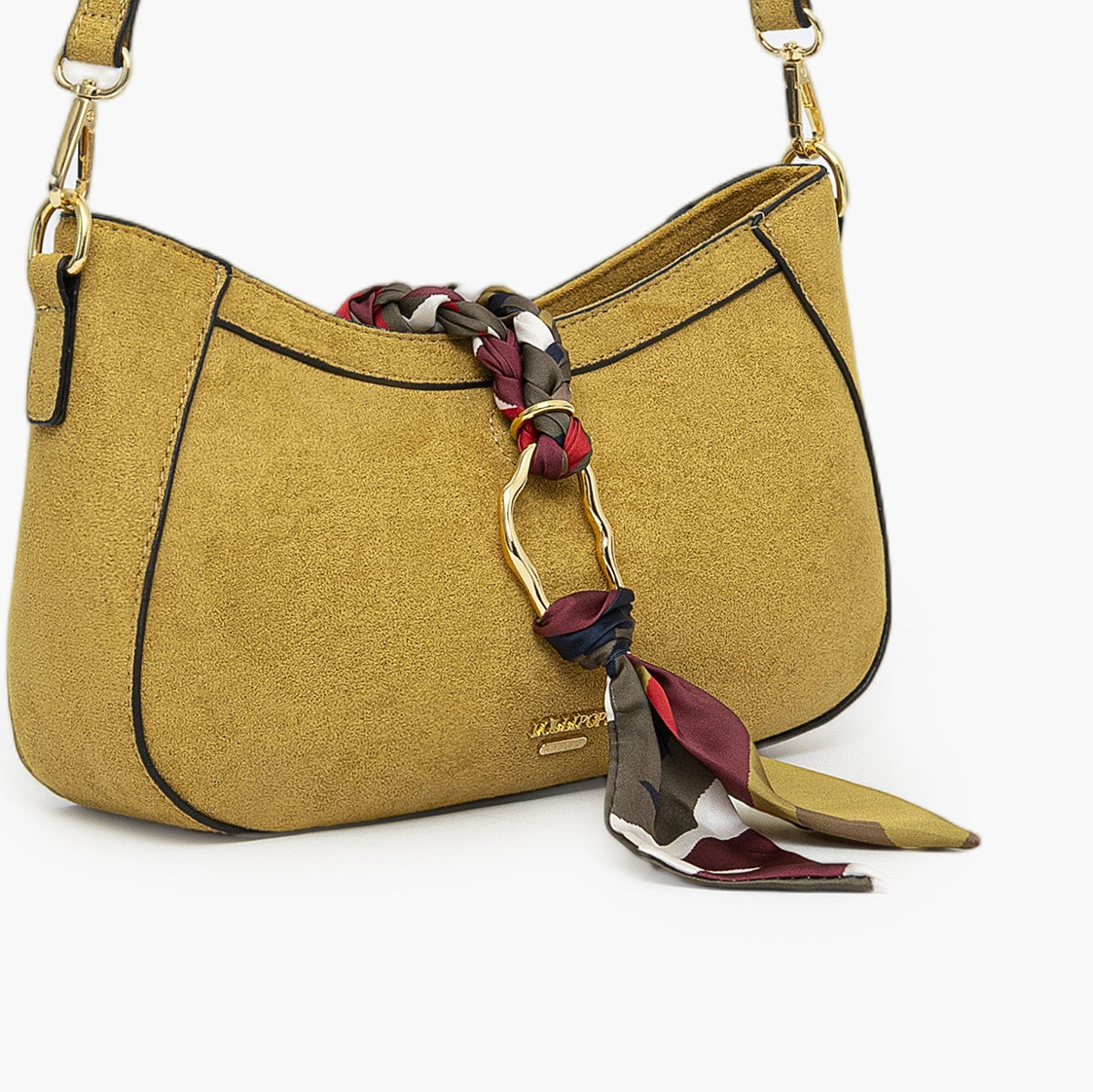 Sac porté épaule moutarde Tivaline