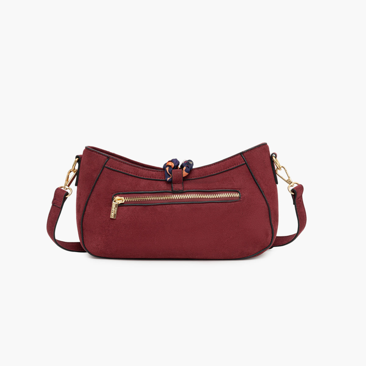 Sac porté épaule bordeaux Tivaline