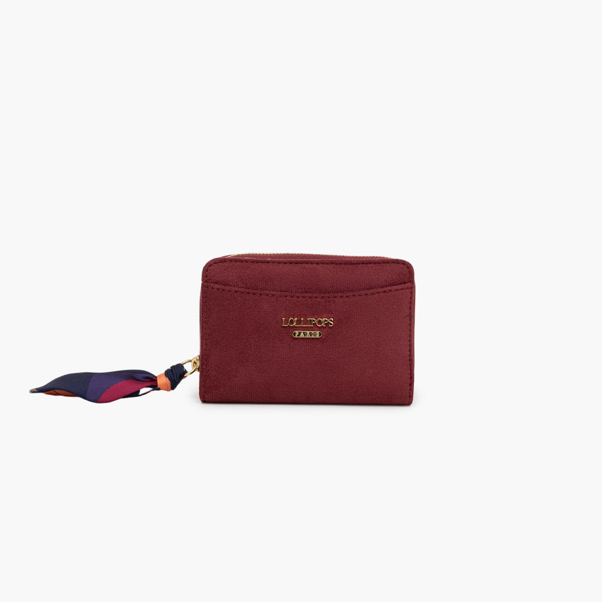 Petit portefeuille bordeaux Tivaline