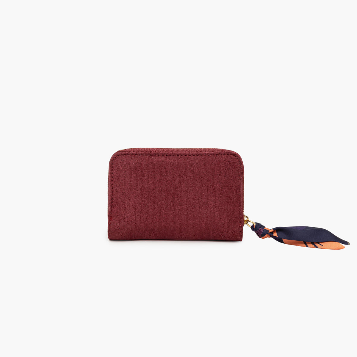 Petit portefeuille bordeaux Tivaline