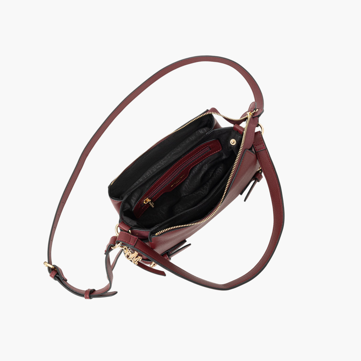 Sac porté épaule bordeaux Tobi