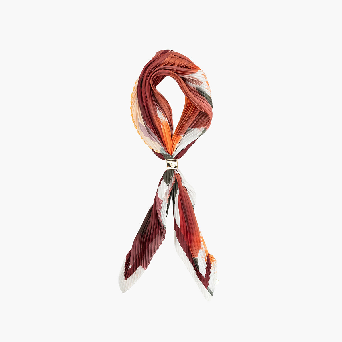 Foulard carré multicolore Taja