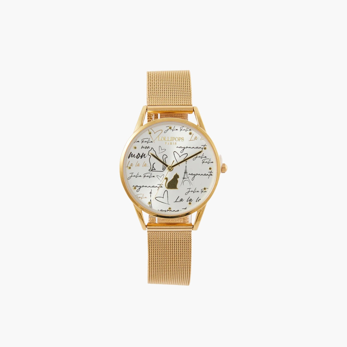 Montre dorée