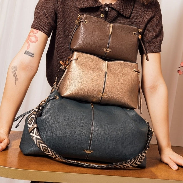 Petit sac porté épaule marron Taloum S