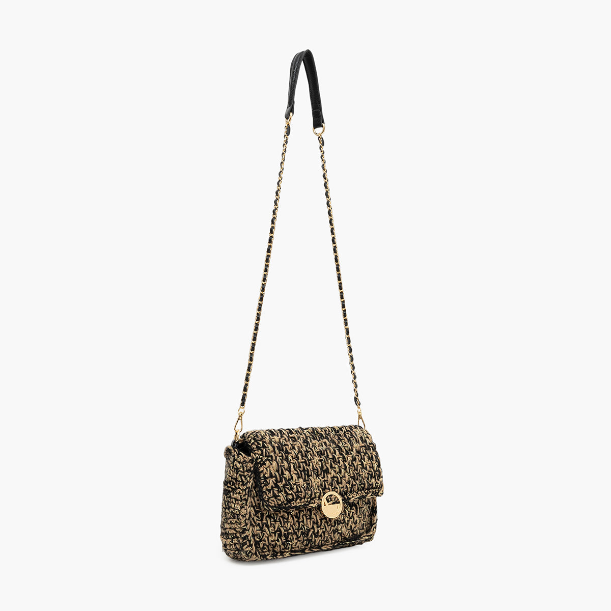 Sac porté épaule noir Tinda