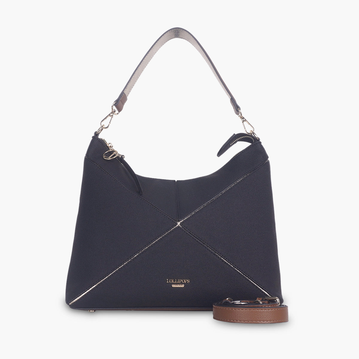 Sac hobo noir Tamelia
