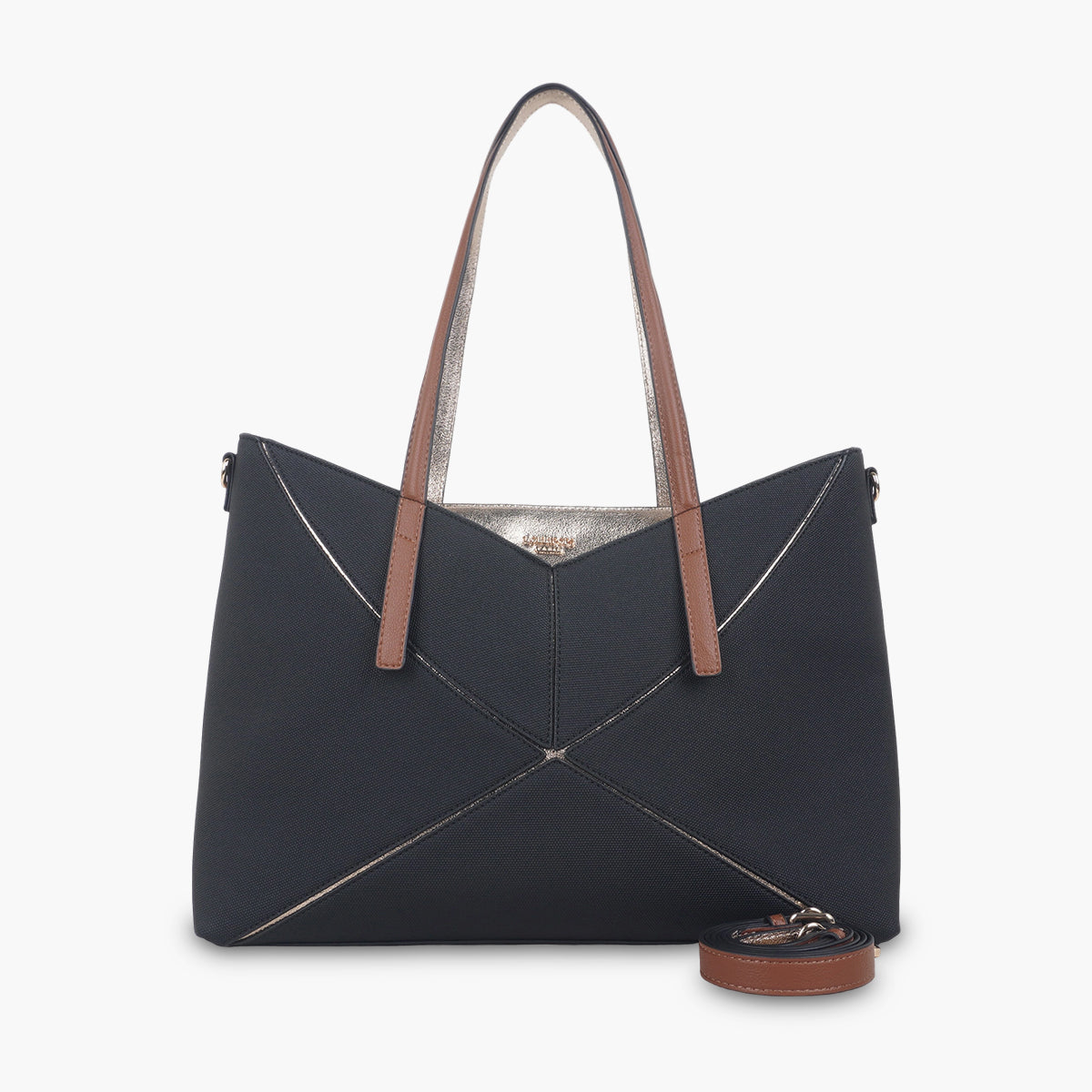 Grand sac shopper noir Tamelia