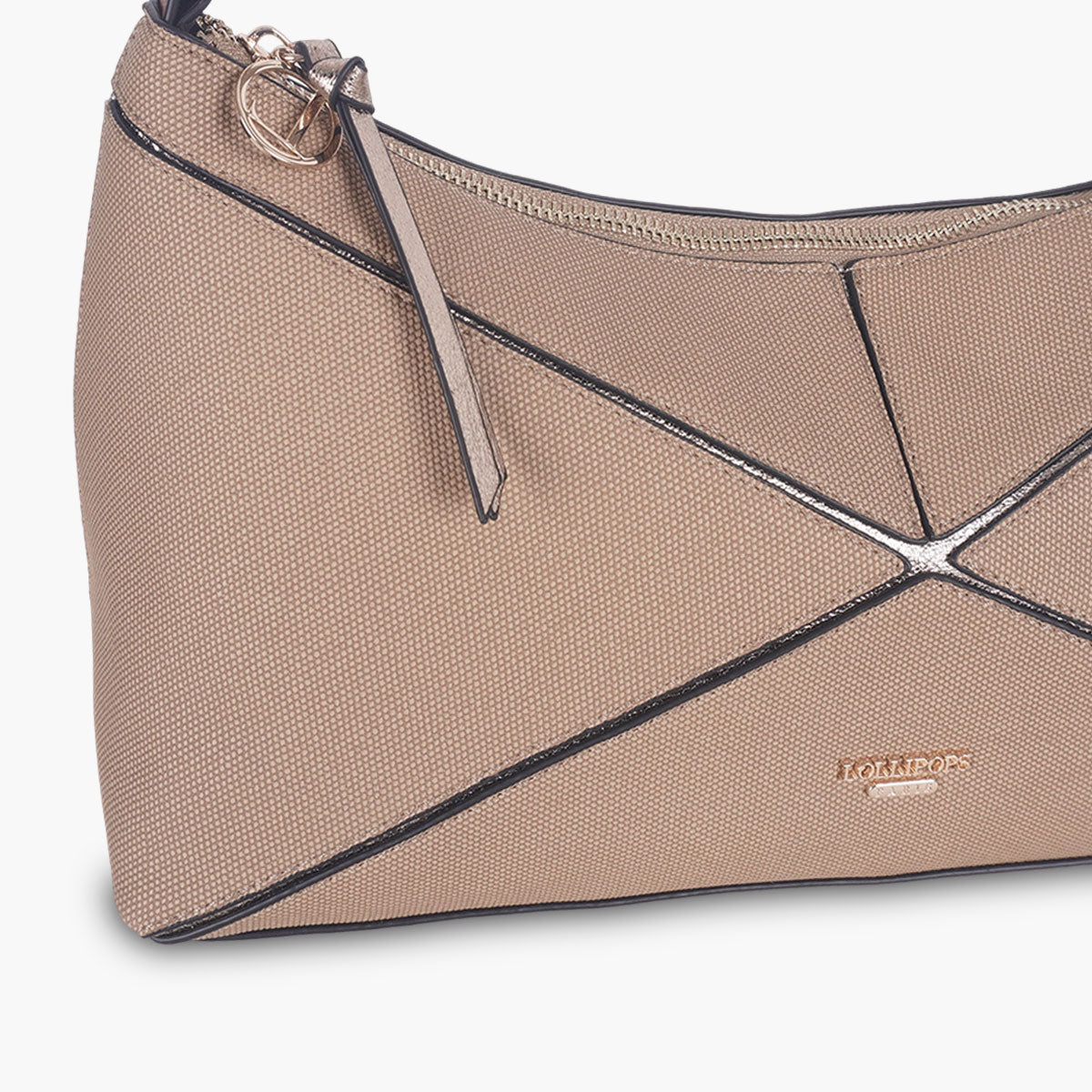 Sac porté épaule beige Tamelia