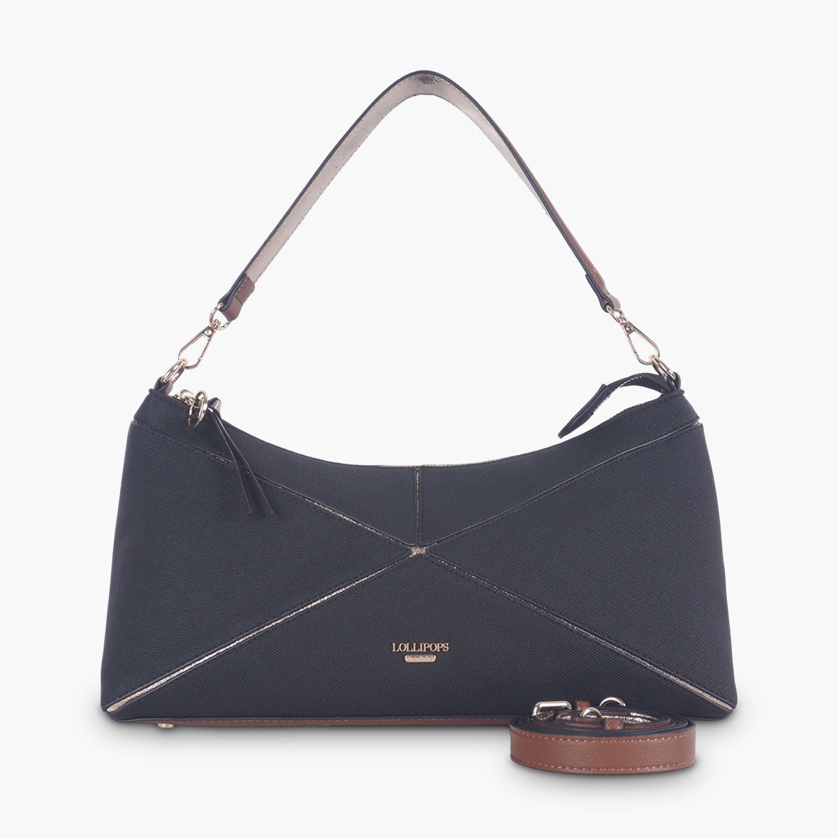 Sac porté épaule noir Tamelia