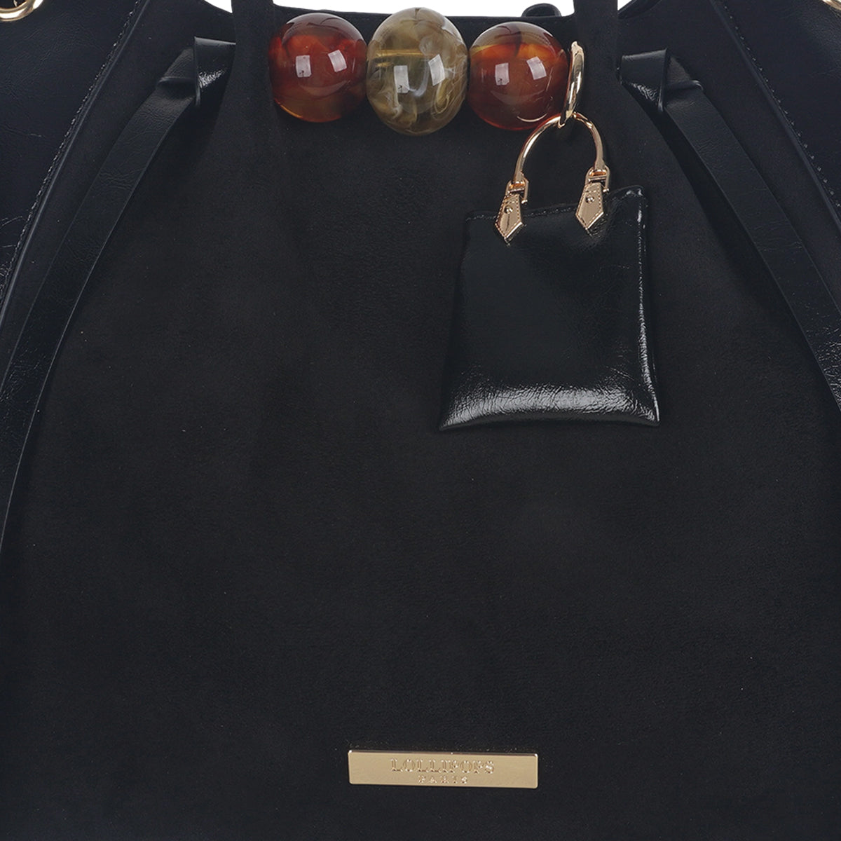 Sac shopper M noir Tarick