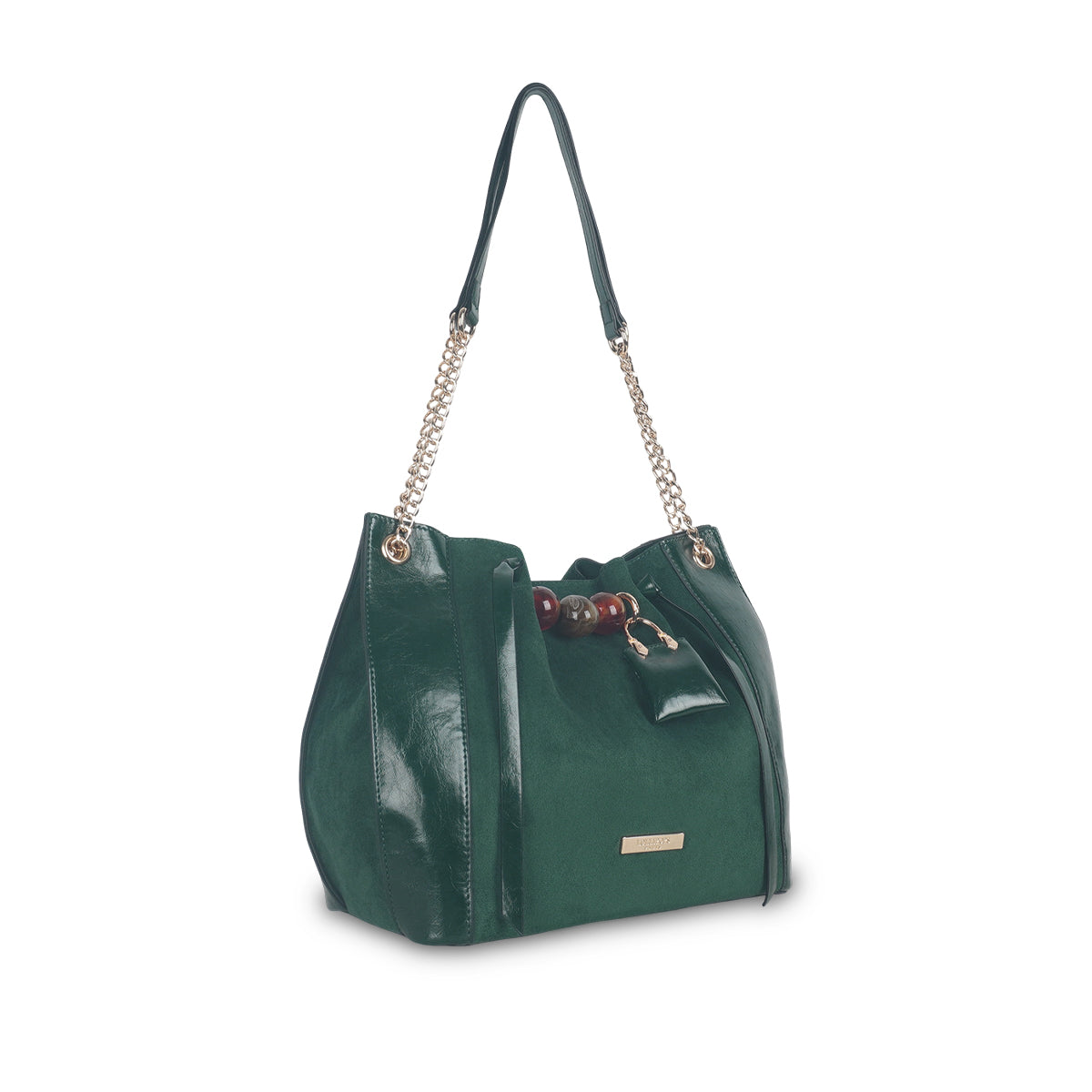 Sac shopper M vert Tarick
