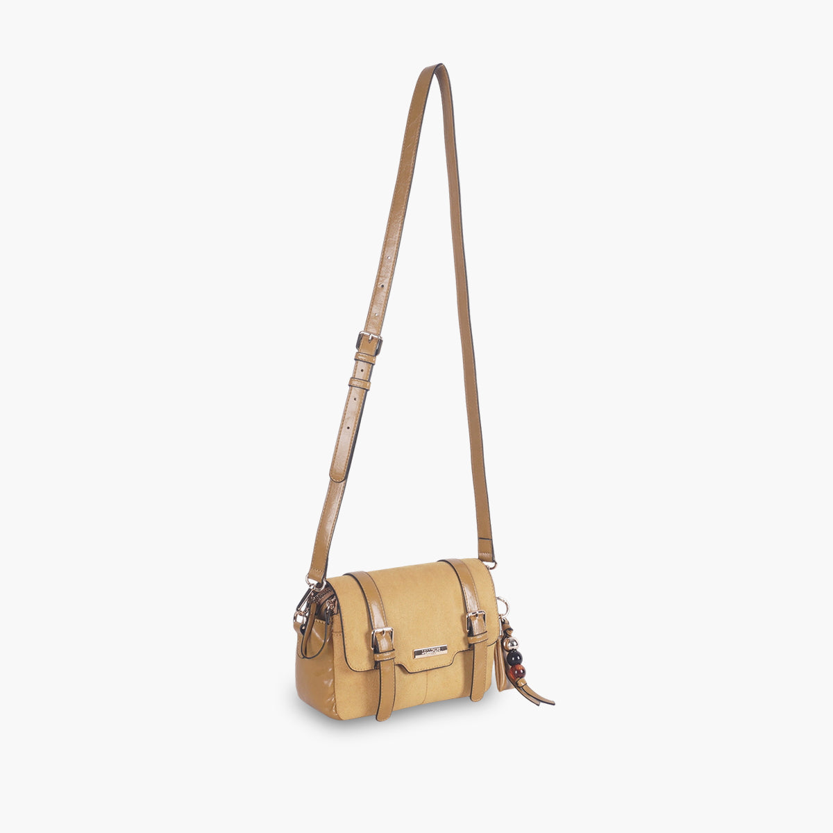 Sac porté épaule jaune Tarick