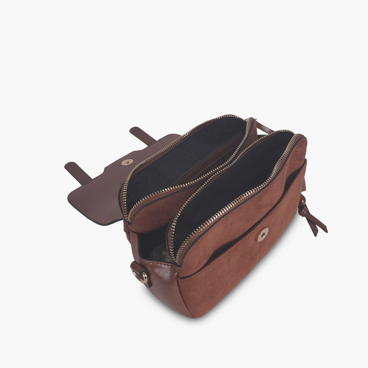 Sac porté épaule camel Tarick