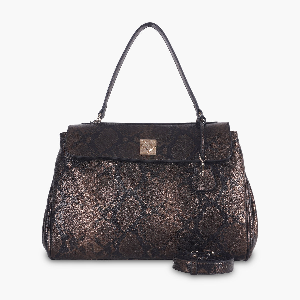 Grand sac shopper L marron Tifora