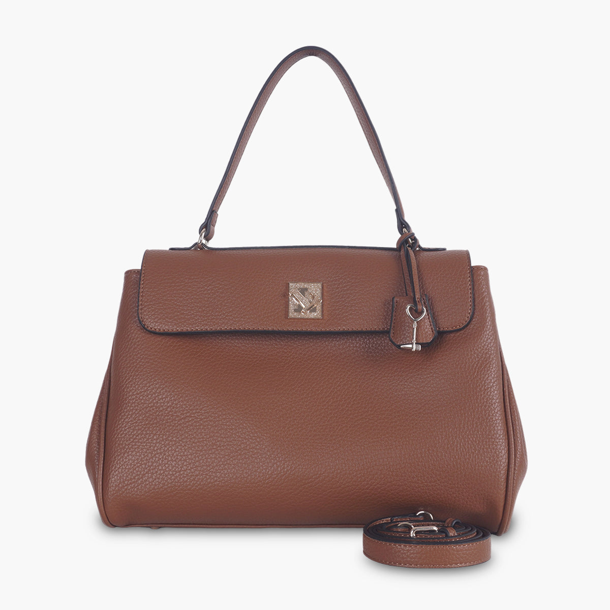 Grand sac shopper L camel Tifora