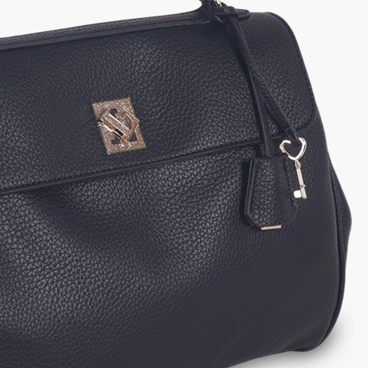 Grand sac shopper L noir Tifora