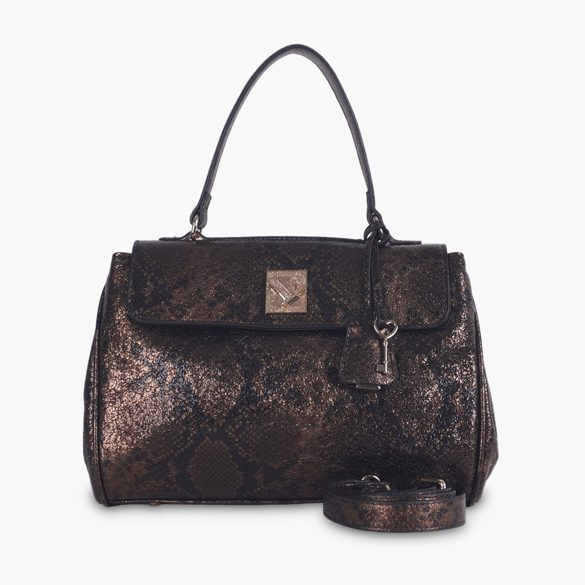 Sac shopper M marron Tifora
