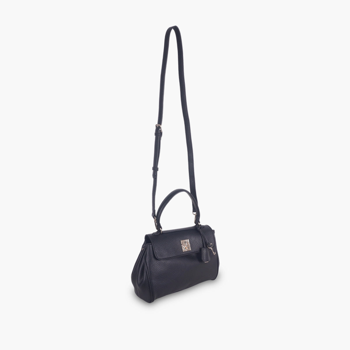 Sac shopper M noir Tifora