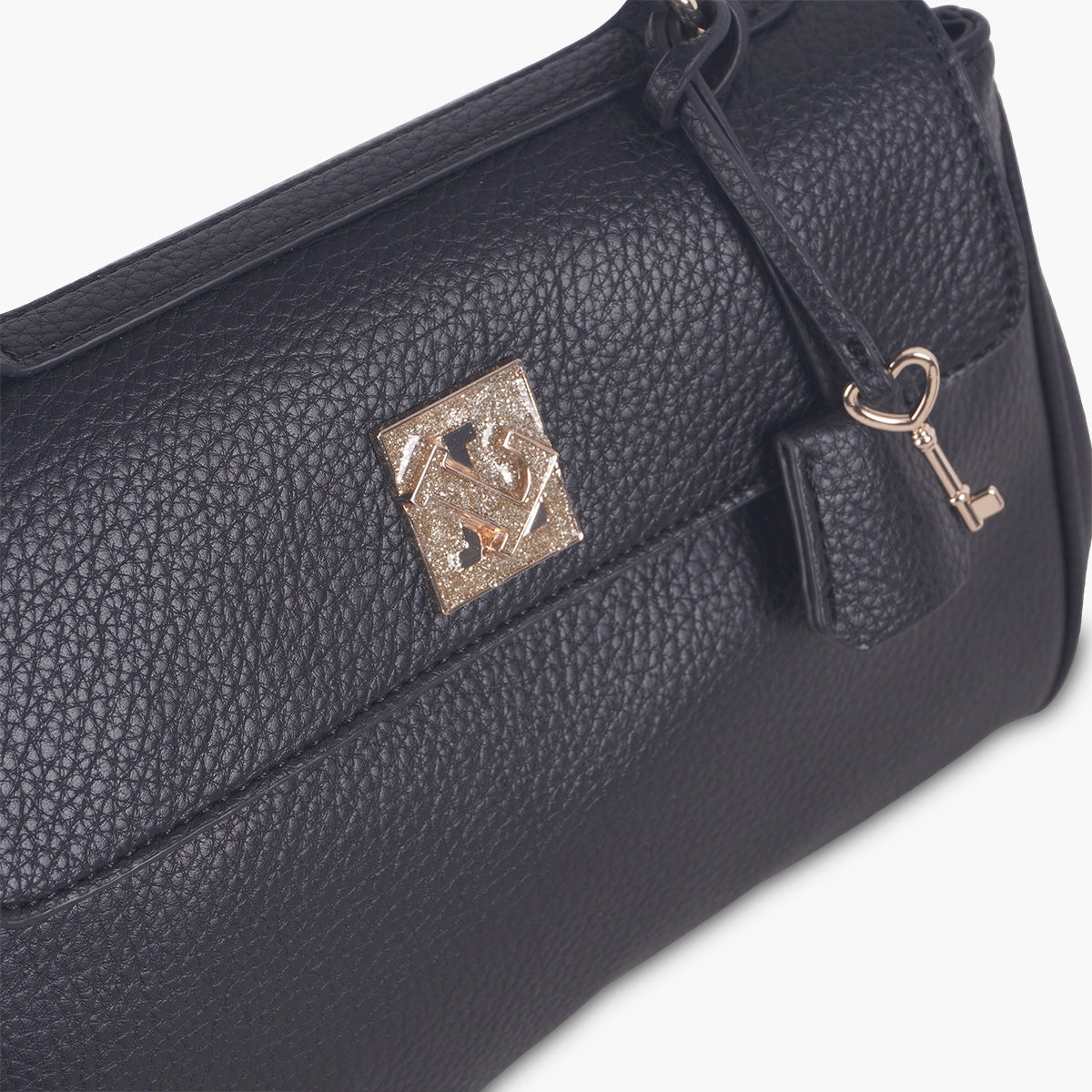 Sac shopper M noir Tifora