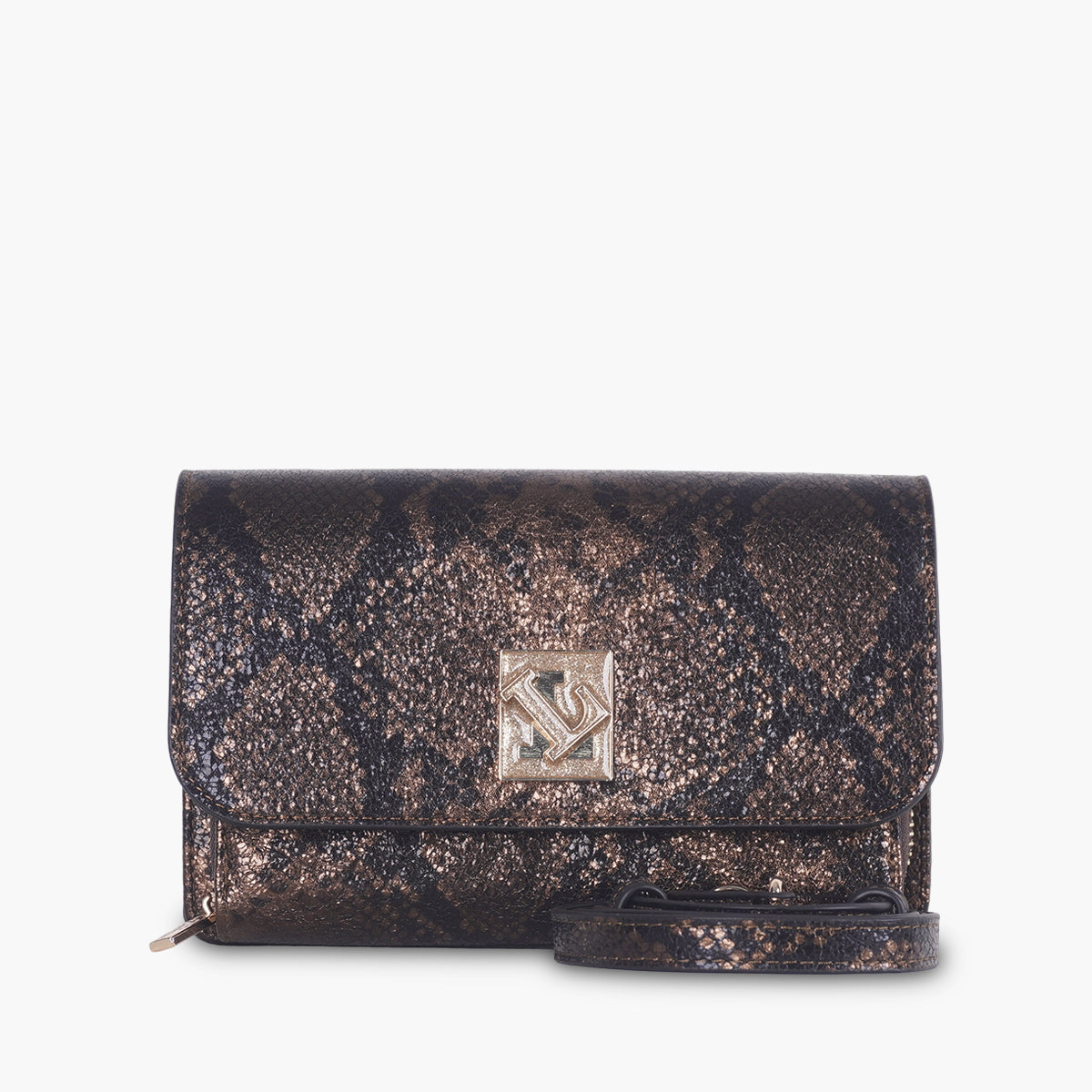 Pochette de voyage marron Tifora