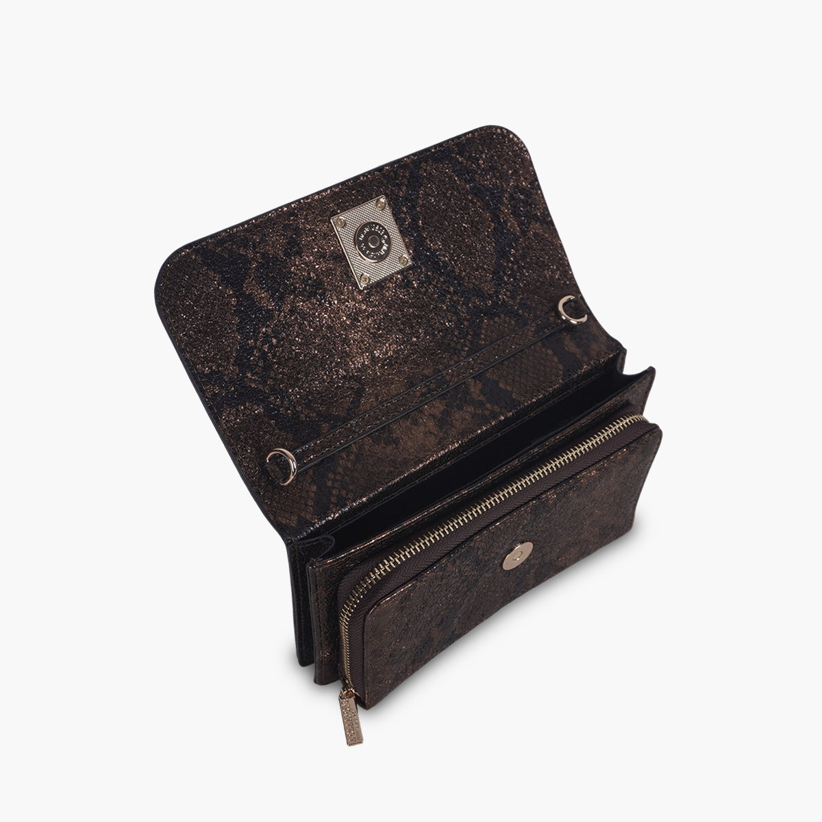 Pochette de voyage marron Tifora