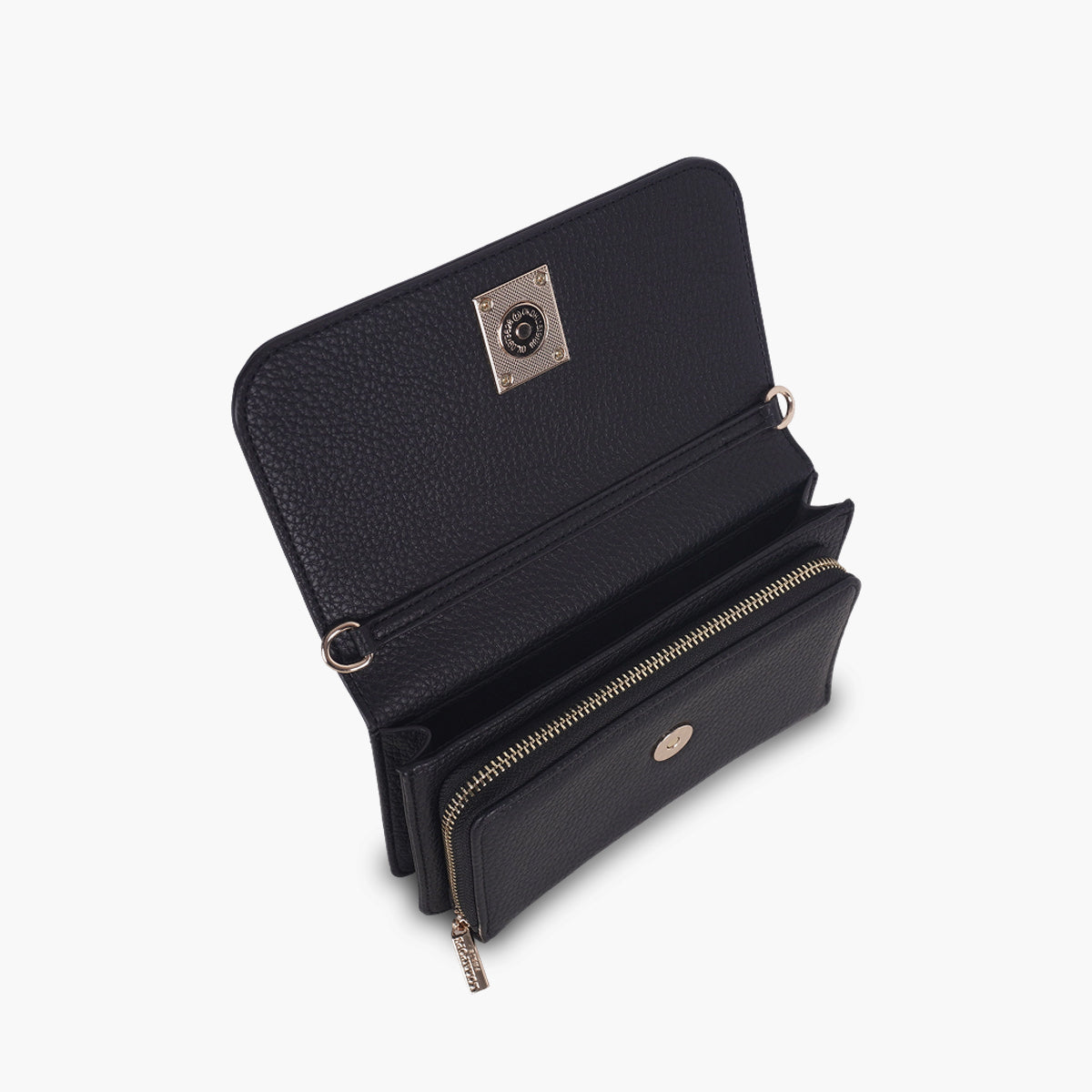 Pochette de voyage noire Tifora